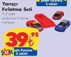 GOKİDY YARIŞÇI FIRLATMA SETİ OYUNCAK